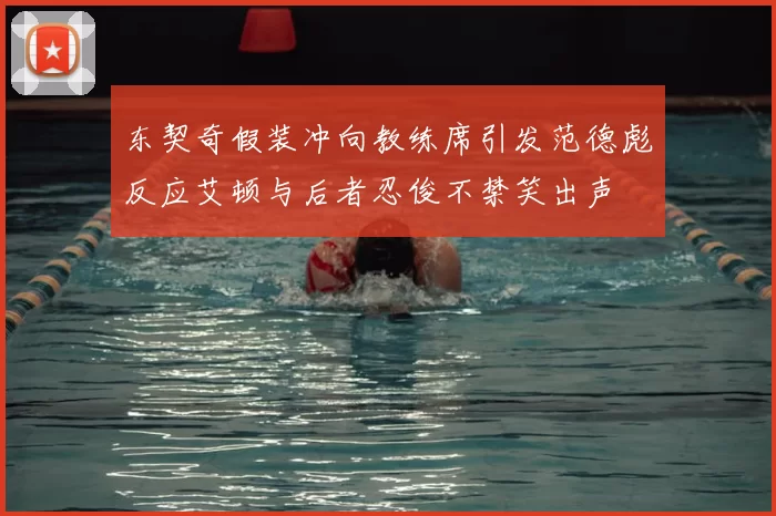 东契奇假装冲向教练席引发范德彪反应艾顿与后者忍俊不禁笑出声