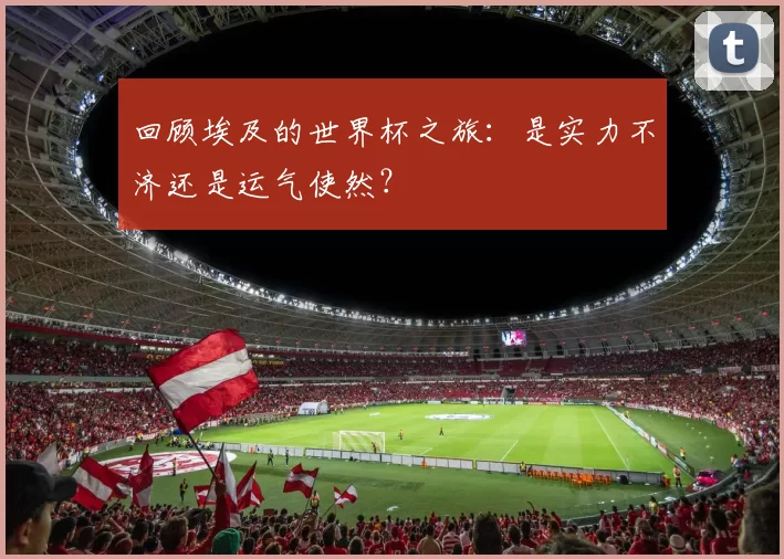 回顾埃及的世界杯之旅：是实力不济还是运气使然？